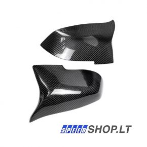 BMW 5 6 7 F10 F06 F01 M Carbon veidrodėlių gaubtai
